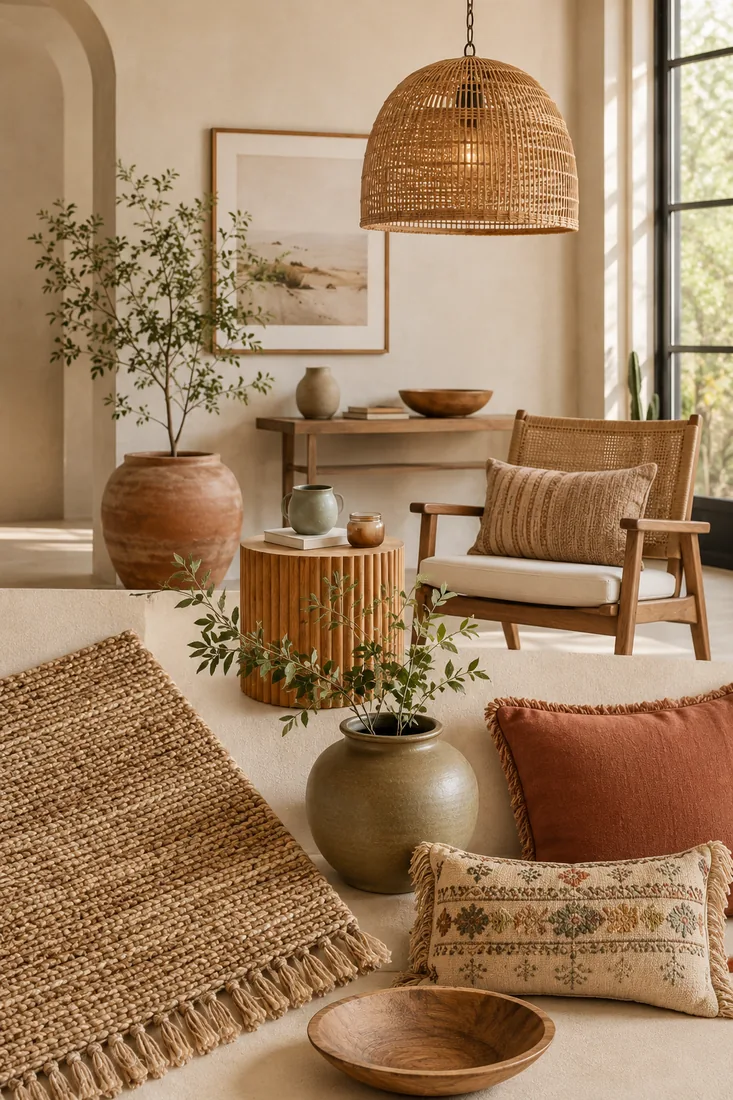 Boho Living Room Reference 02