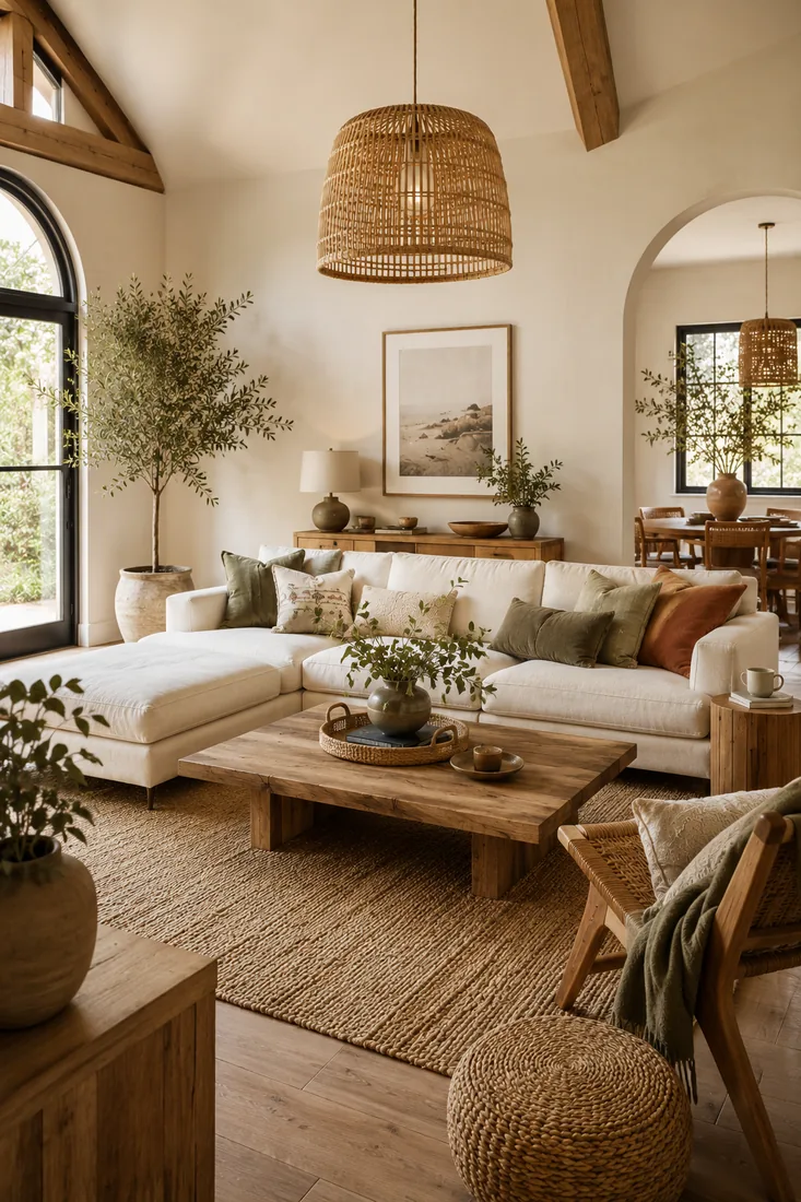 Boho Living Room Reference 09