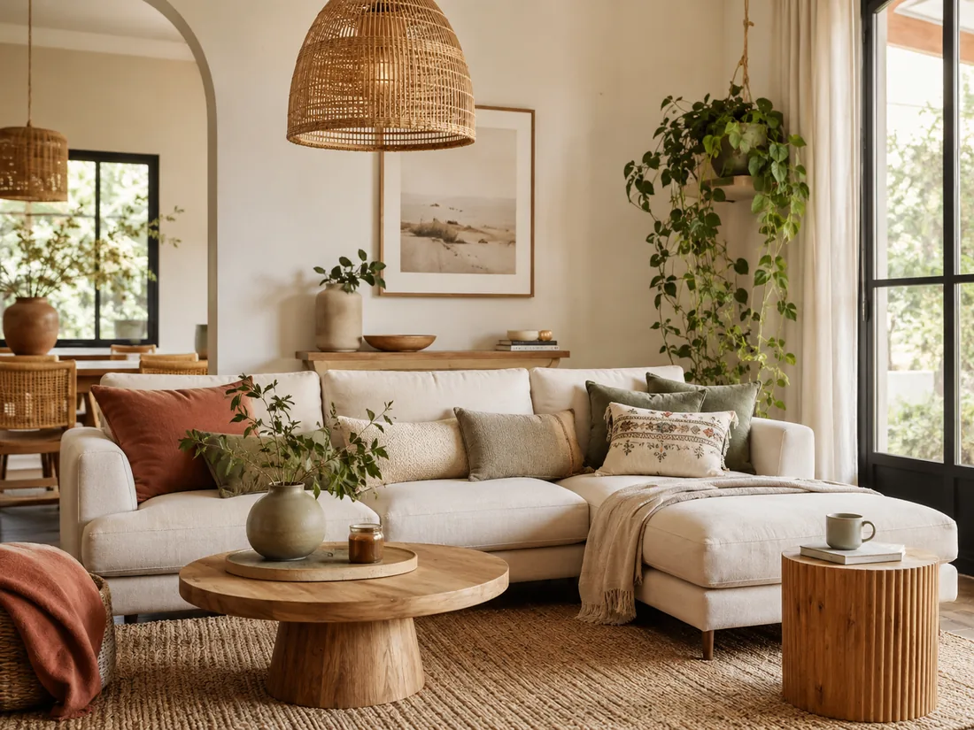 Boho Living Room Reference 10